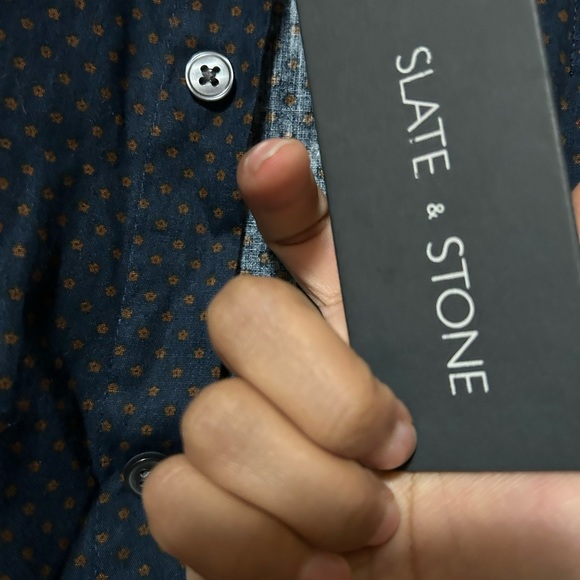 MENS - Slate and Stone Dress shirt - Picture 6 of 6